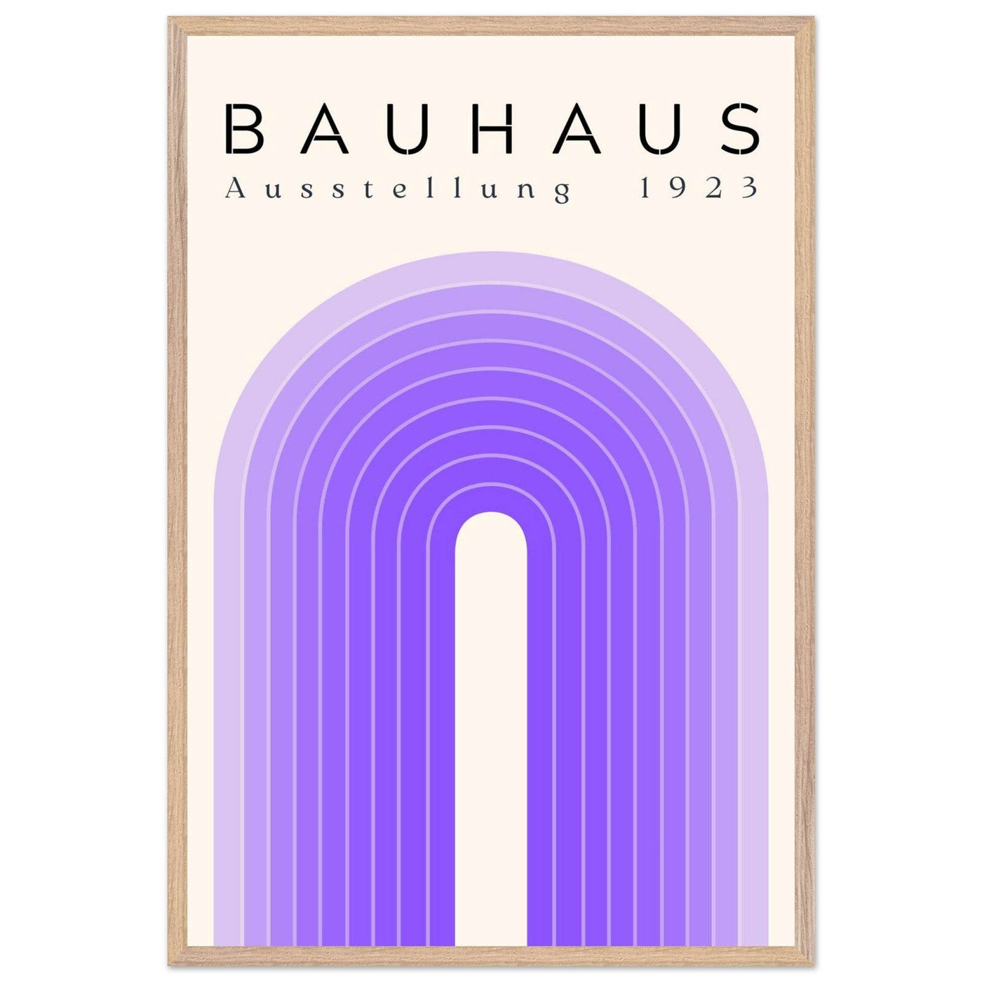 Bauhaus Ausstellung 1923 Violet - Vibrantwalls