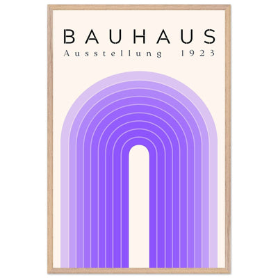 Bauhaus Ausstellung 1923 Violet - Vibrantwalls