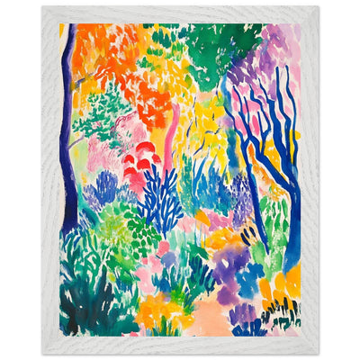 Vibrant Matisse Abstract Garden Joy - Vibrantwalls