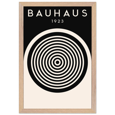 Bauhaus Black & Cream - Vibrantwalls