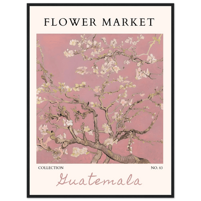Pink Blossom Nature Framed Poster – Serene Floral Art Print | Ready-to-Hang in Multiple Sizes & Frame Finishes - Vibrantwalls