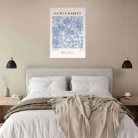 Forget-Me-Not Bloom Berlin Wall Art - Vibrantwalls