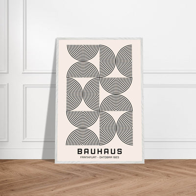 Bauhaus Black & Beige - Vibrantwalls