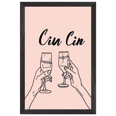 Cin Cin Toast Art Print - Vibrantwalls