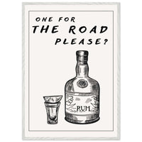 Rum Shot One for the Road Wall Art - Vibrantwalls