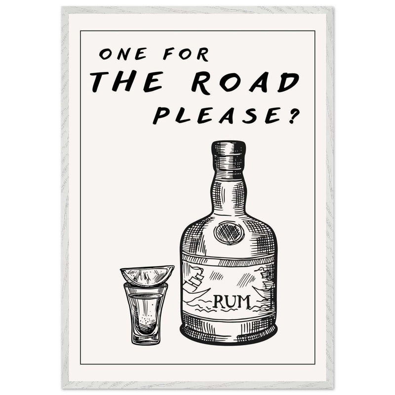 Rum Shot One for the Road Wall Art - Vibrantwalls
