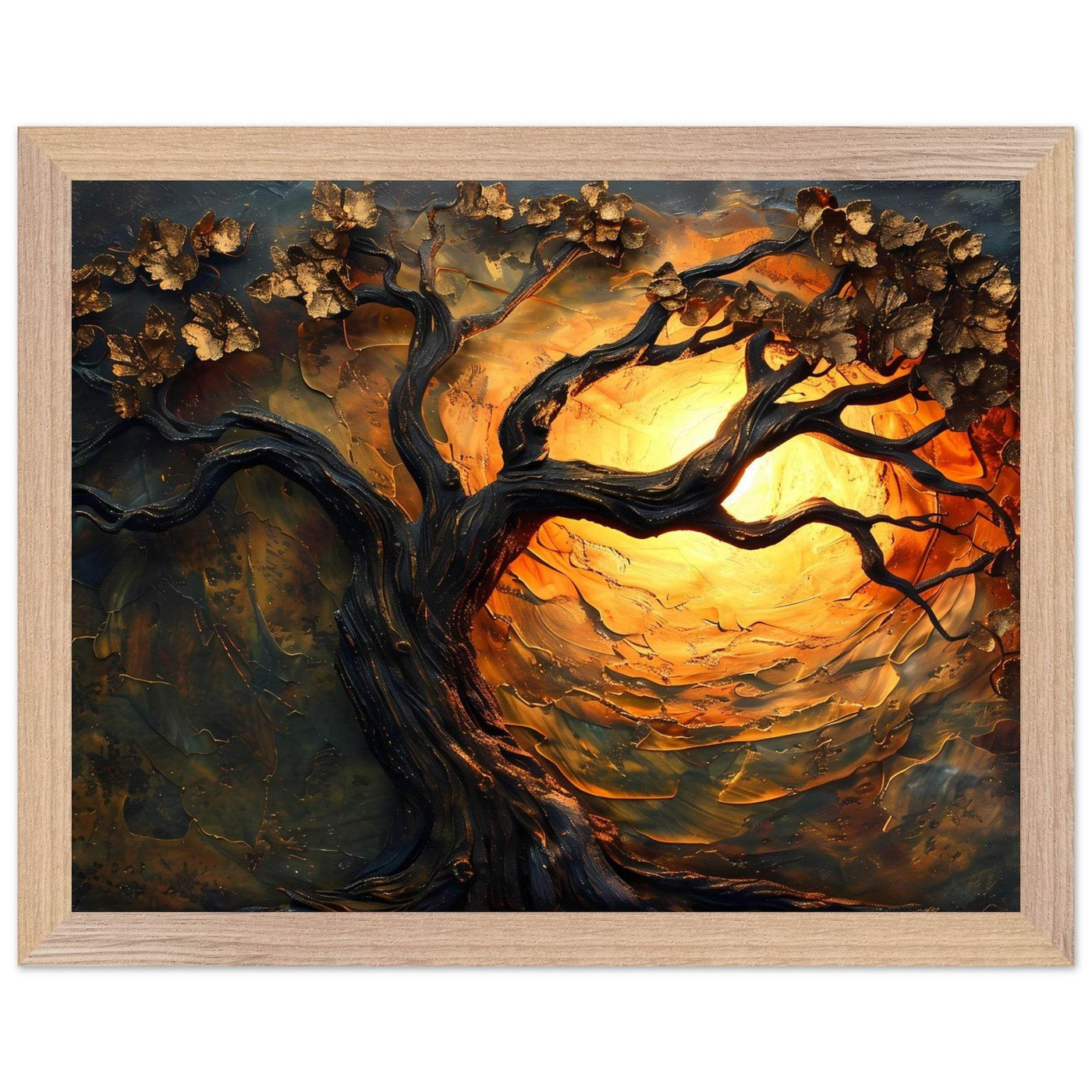 Golden Tree of Life - Vibrantwalls