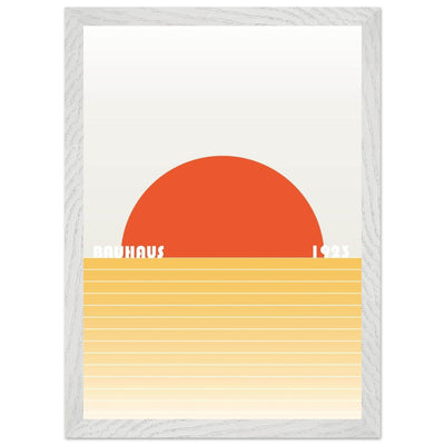 Bauhaus Sunset Abstraction - Vibrantwalls