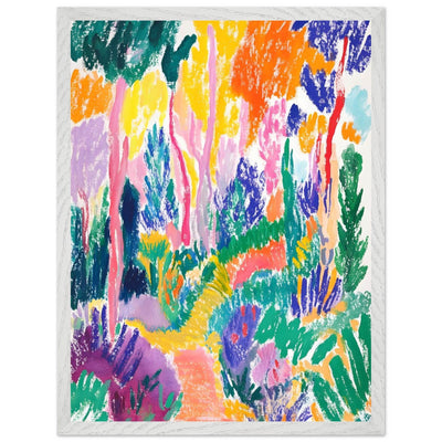 Vibrant Abstract Forest Henri Matisse - Vibrantwalls