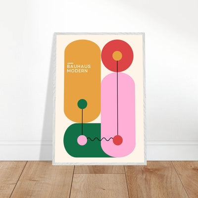 Bauhaus Colorful Geometric Art for Modern Home Decor - Vibrantwalls