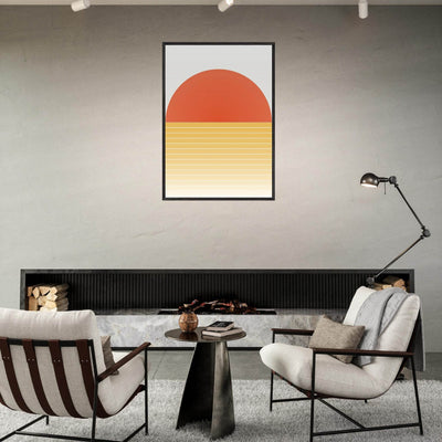 Bauhaus Sunset 1923 - Vibrantwalls