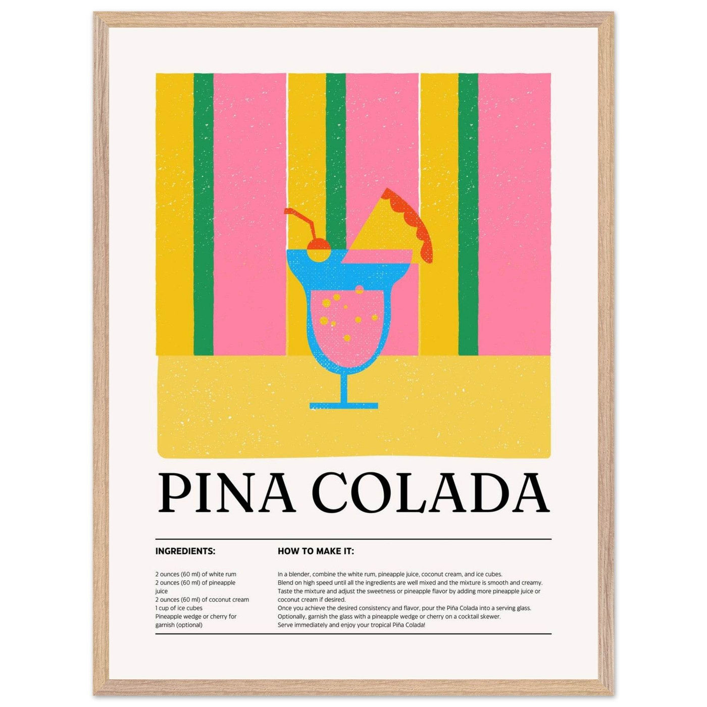 Vibrant Piña Colada Recipe - Vibrantwalls