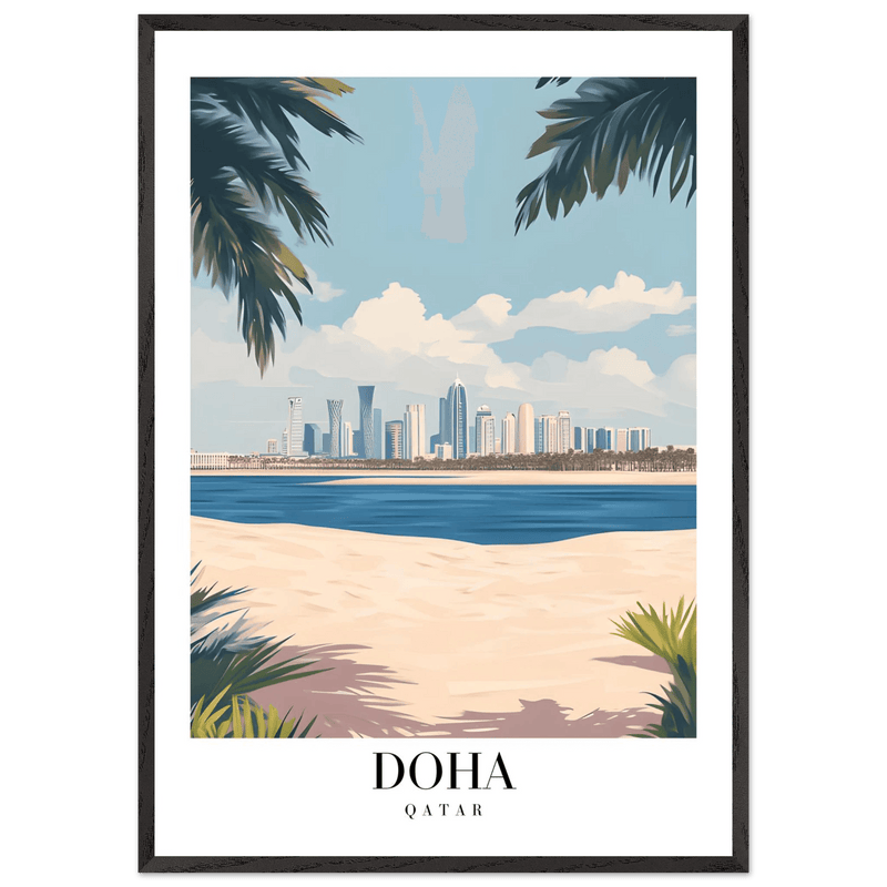 Doha Qatar Wall Art - Vibrantwalls