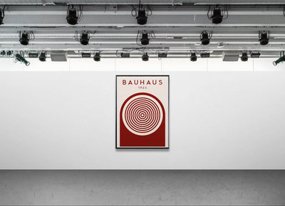 Bauhaus Ausstellung 1923 Concentric Circle - Vibrantwalls