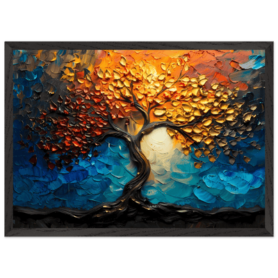 The Tree of Life Premium Wooden - Vibrantwalls