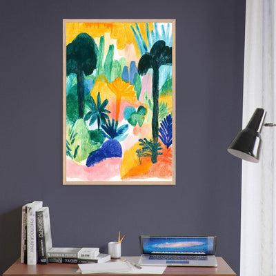 Abstract Tropical - Vibrantwalls