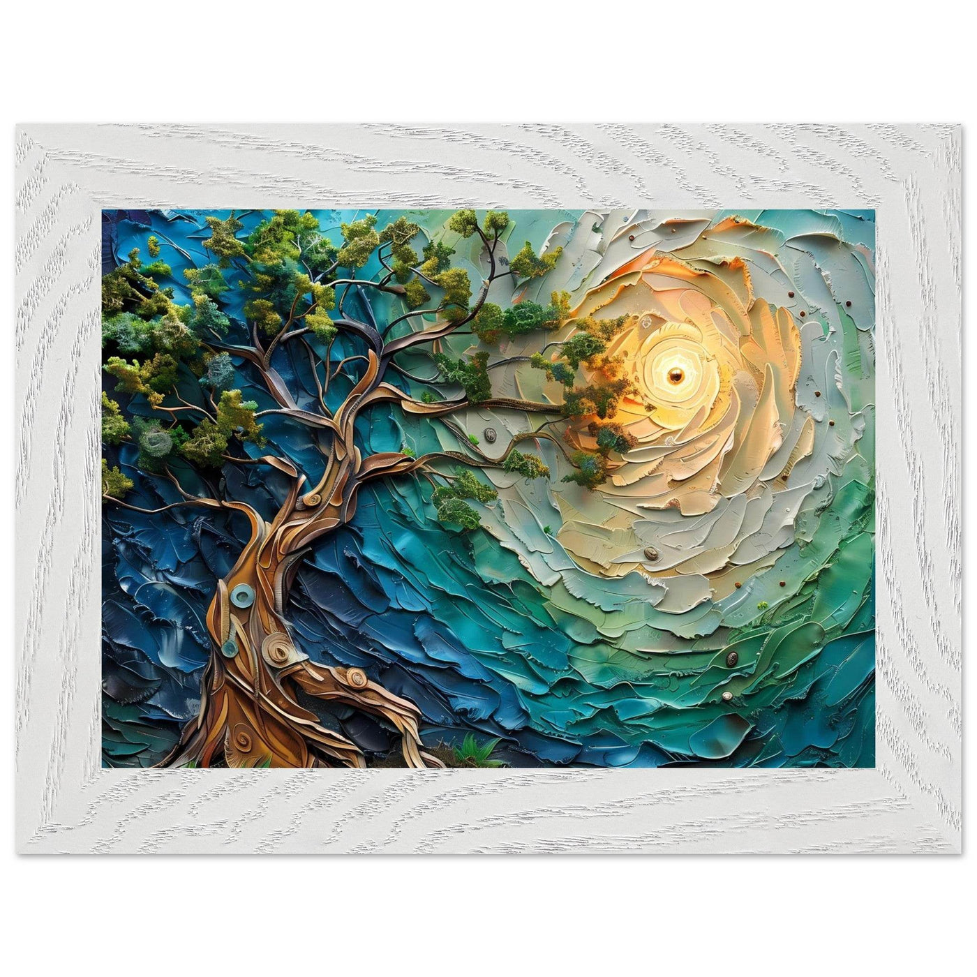 Textured Tree of Life - Vibrantwalls