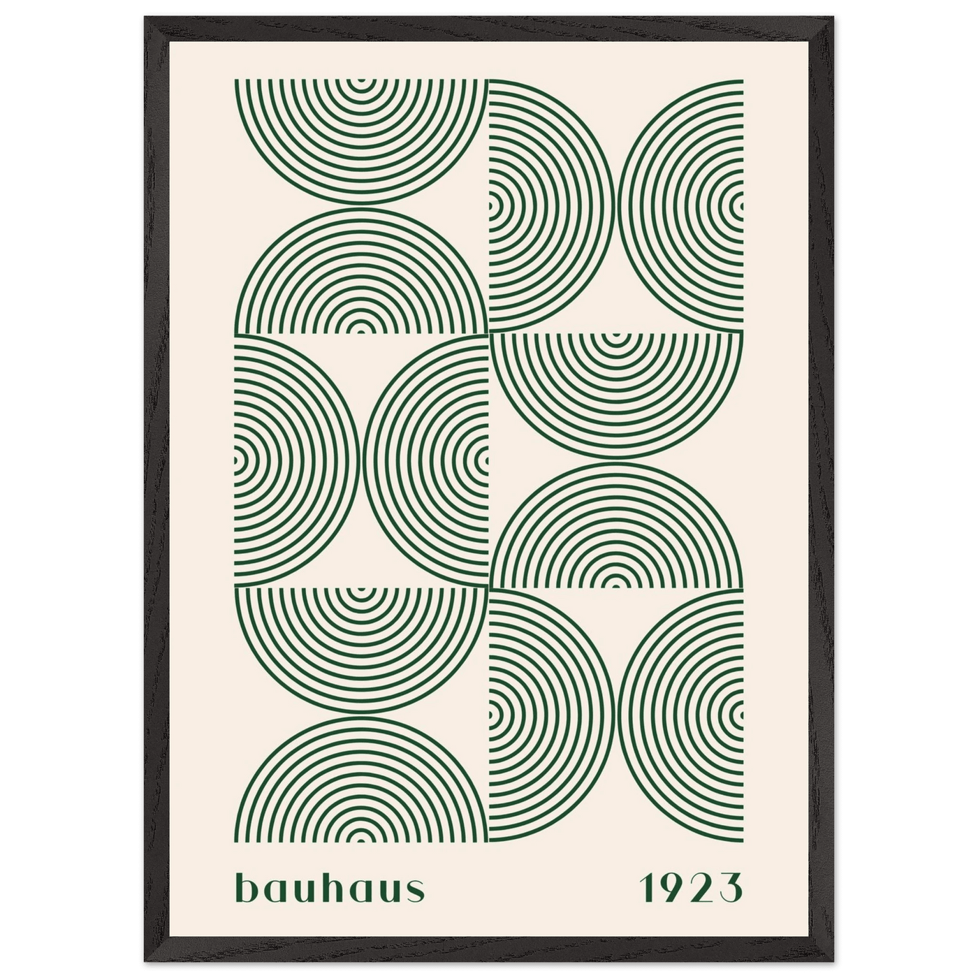 Bauhaus 1923 Geometric - Vibrantwalls