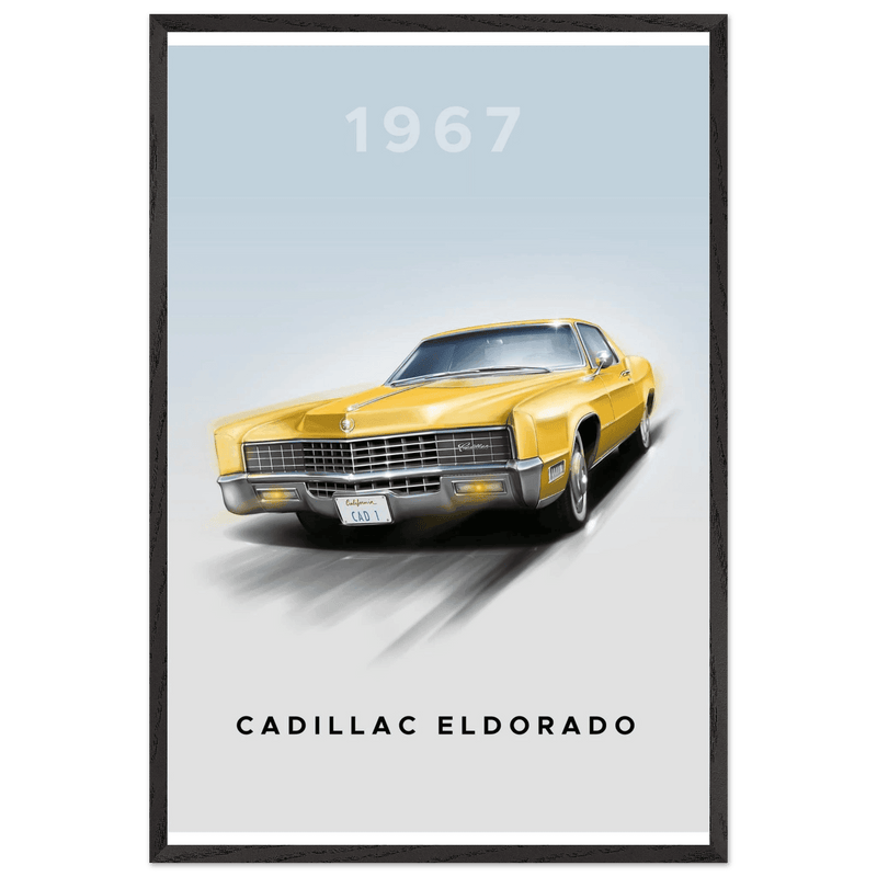 Cadillac Eldorado 1967 Wall Art - Vibrantwalls