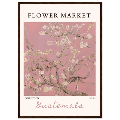 Pink Blossom Nature Framed Poster – Serene Floral Art Print | Ready-to-Hang in Multiple Sizes & Frame Finishes - Vibrantwalls