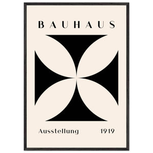 Bauhaus Black & Beige - Vibrantwalls