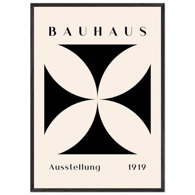 Bauhaus Black & Beige - Vibrantwalls