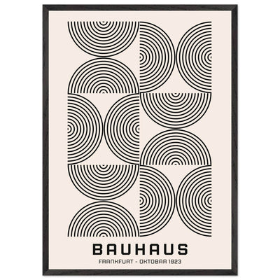 Bauhaus Black & Beige - Vibrantwalls