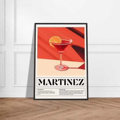 Martinez Cocktail - Vibrantwalls