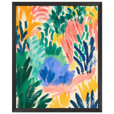 Abstract Floral Delight - Vibrantwalls