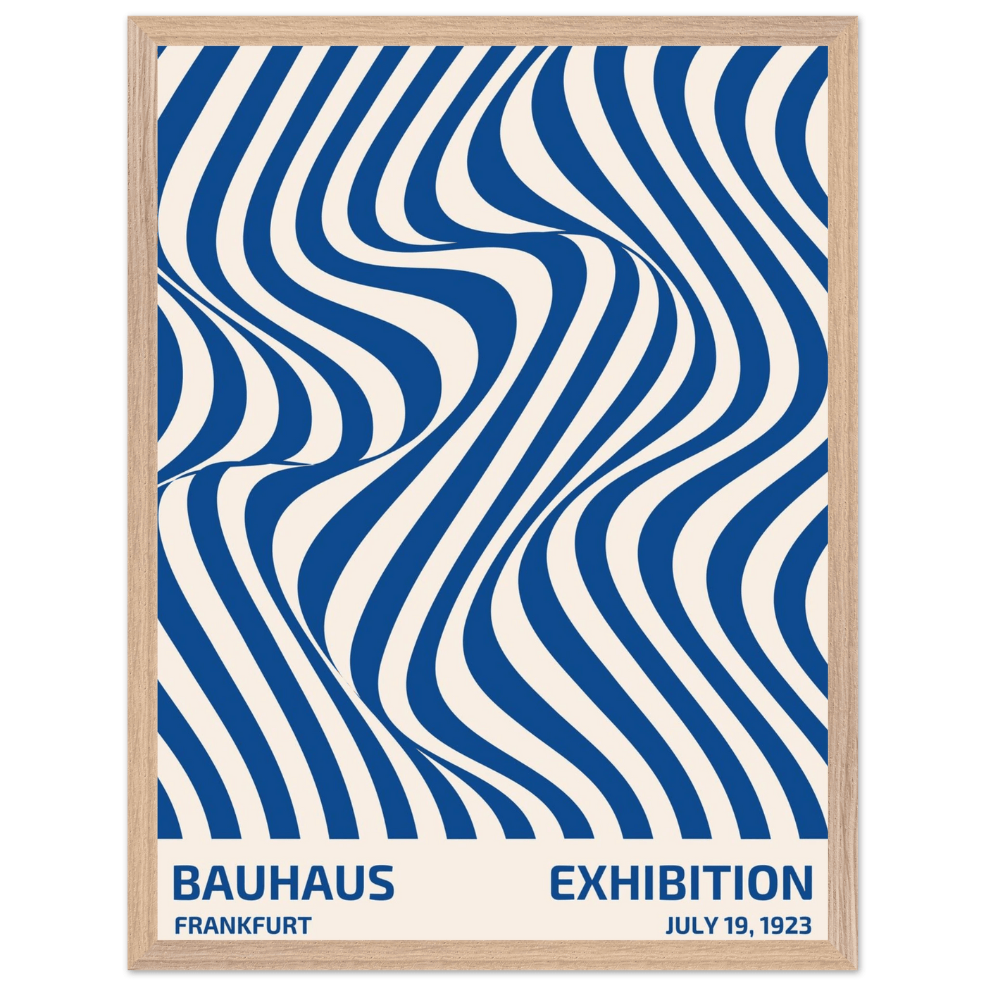 Bauhaus Ausstellung 1923 Op Art Wavy - Vibrantwalls