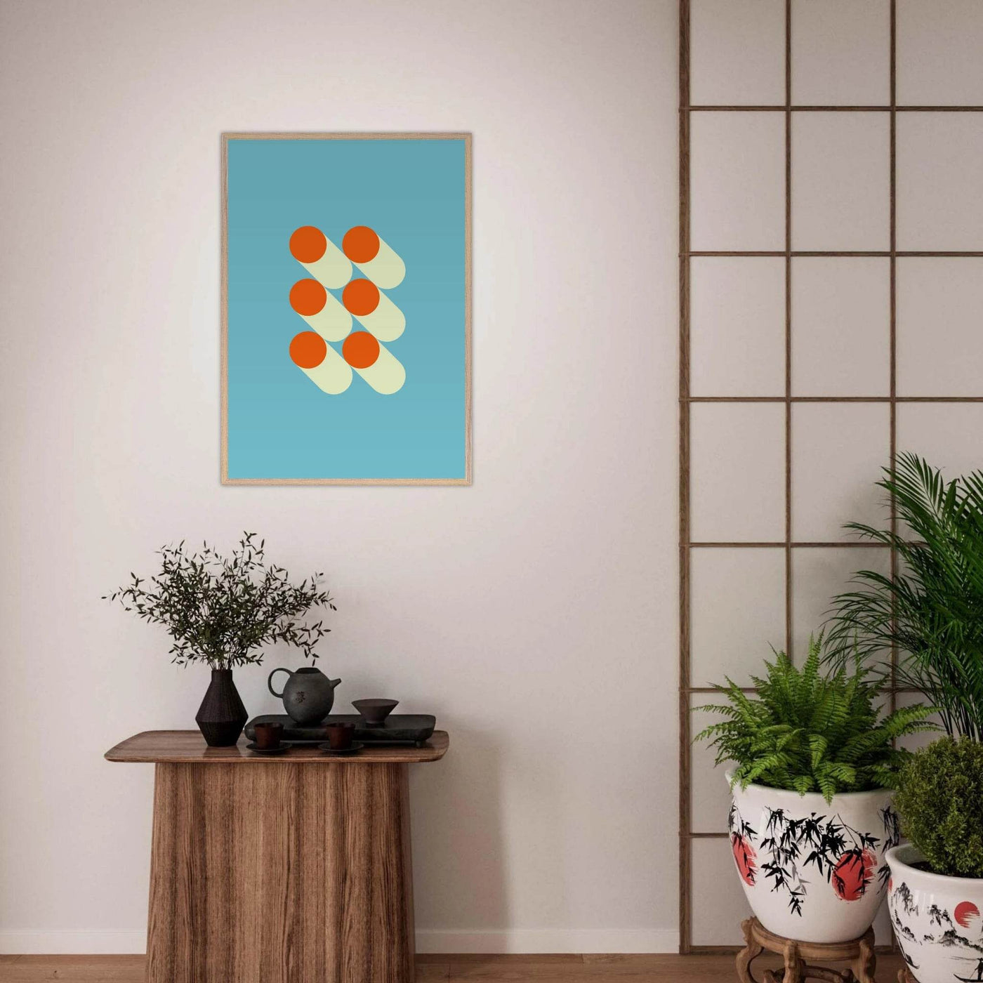 Abstract Geometric Print - Vibrantwalls