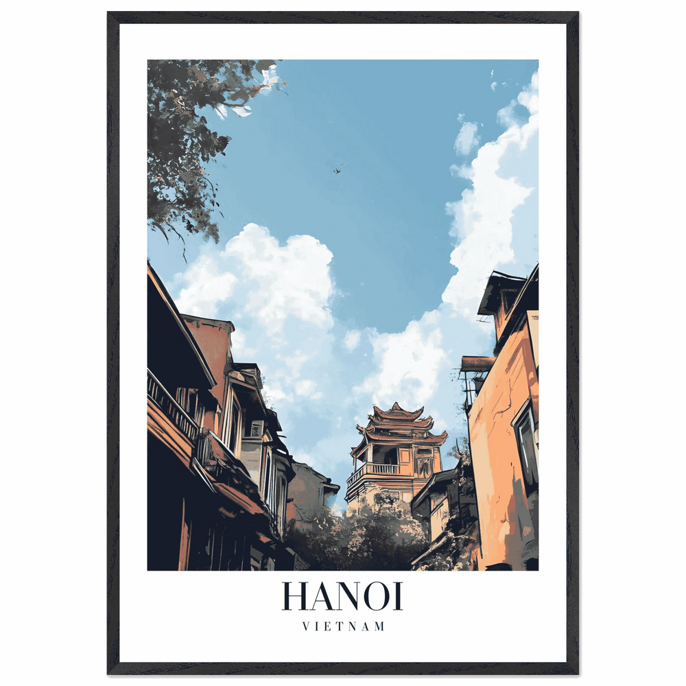 Hanoi Vietnam Wall Art - Vibrantwalls