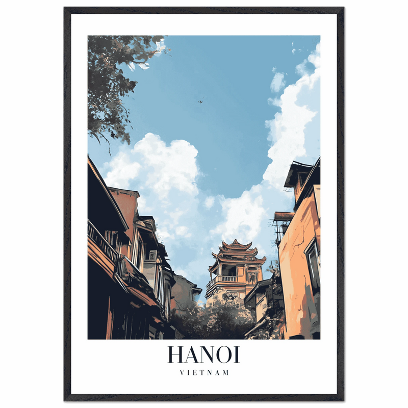 Hanoi Vietnam Wall Art - Vibrantwalls