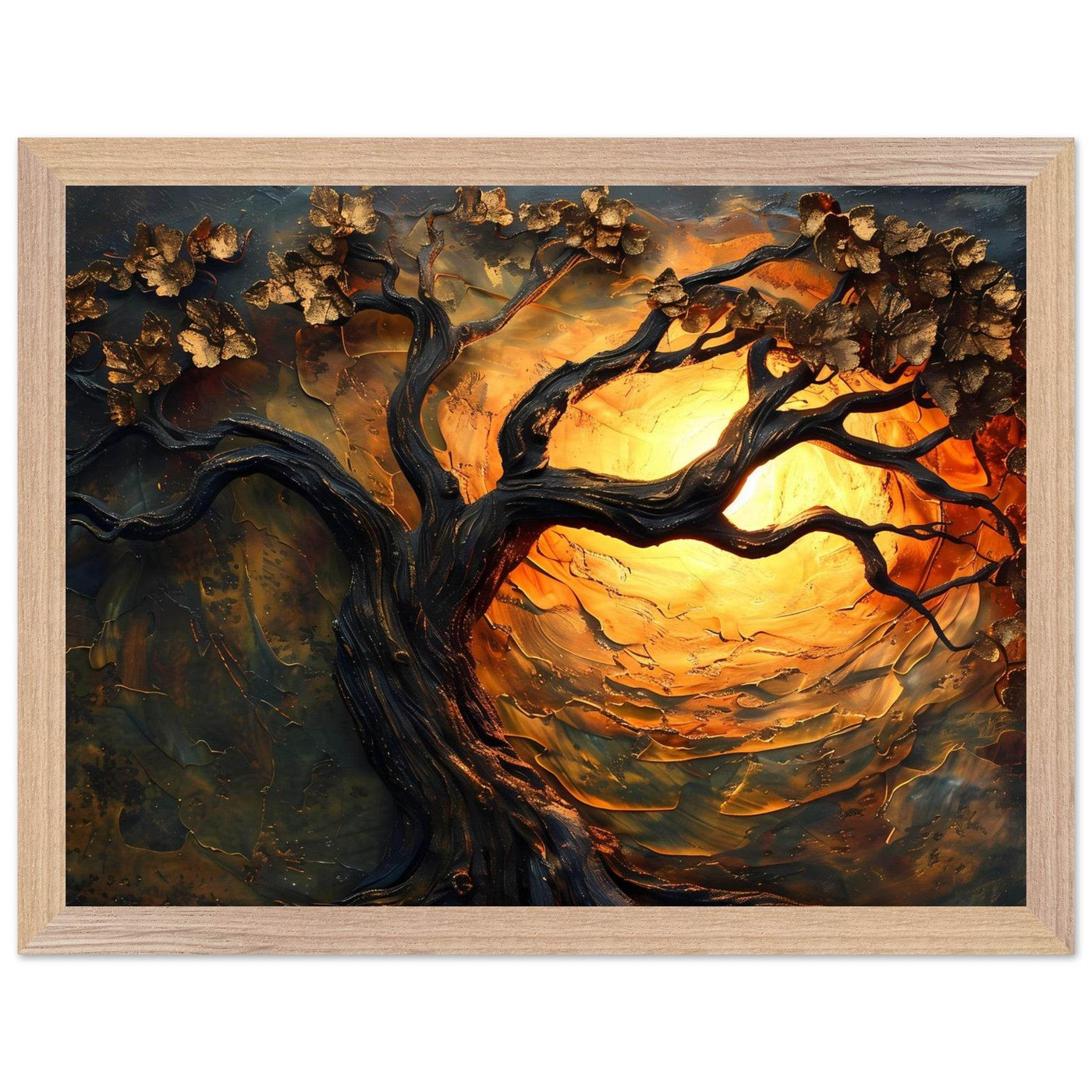 Golden Tree of Life - Vibrantwalls