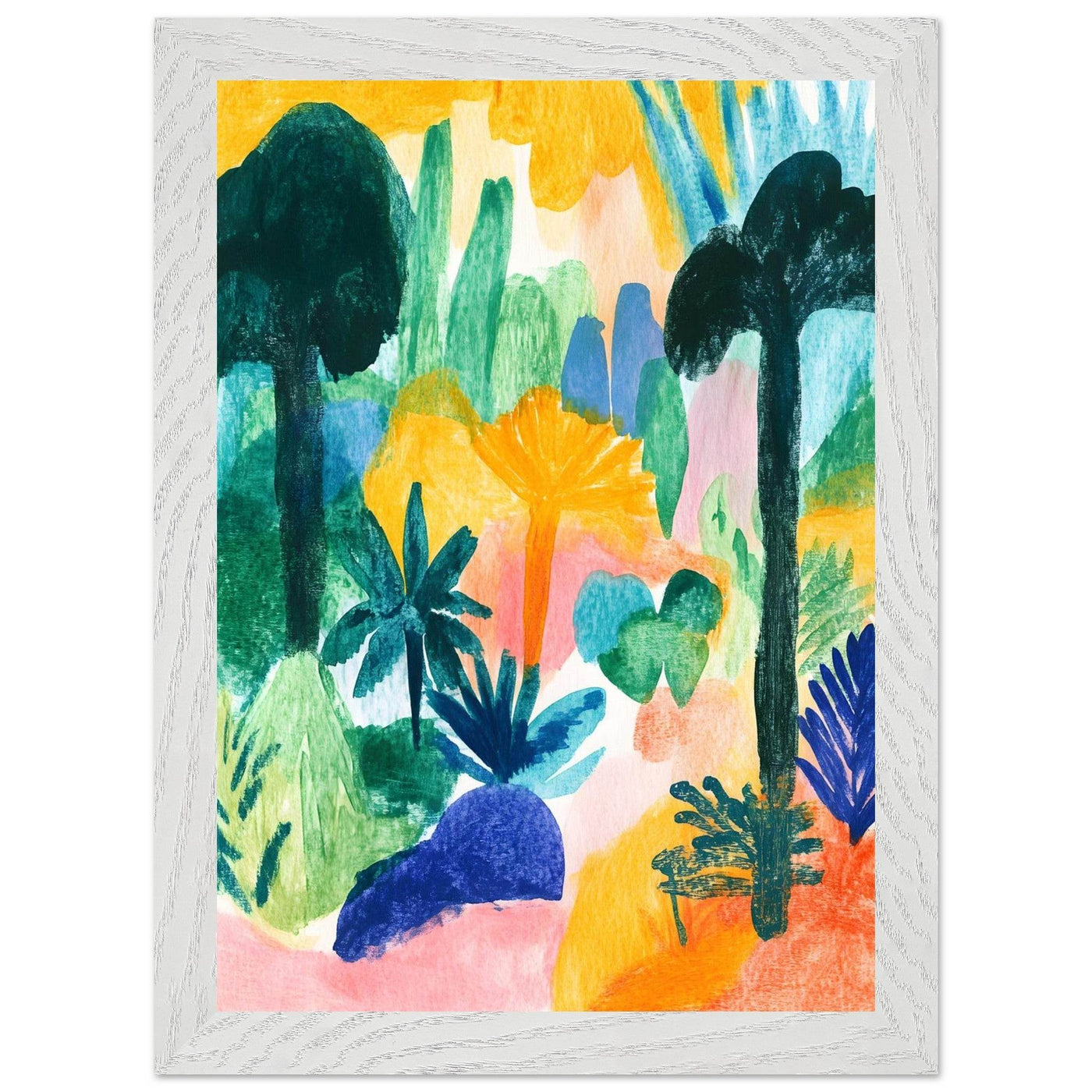 Abstract Tropical - Vibrantwalls