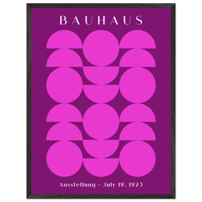 Bauhaus Pink & Purple Abstract - Vibrantwalls