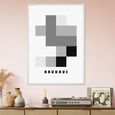 Bauhaus-Style Abstract Geometric - Vibrantwalls