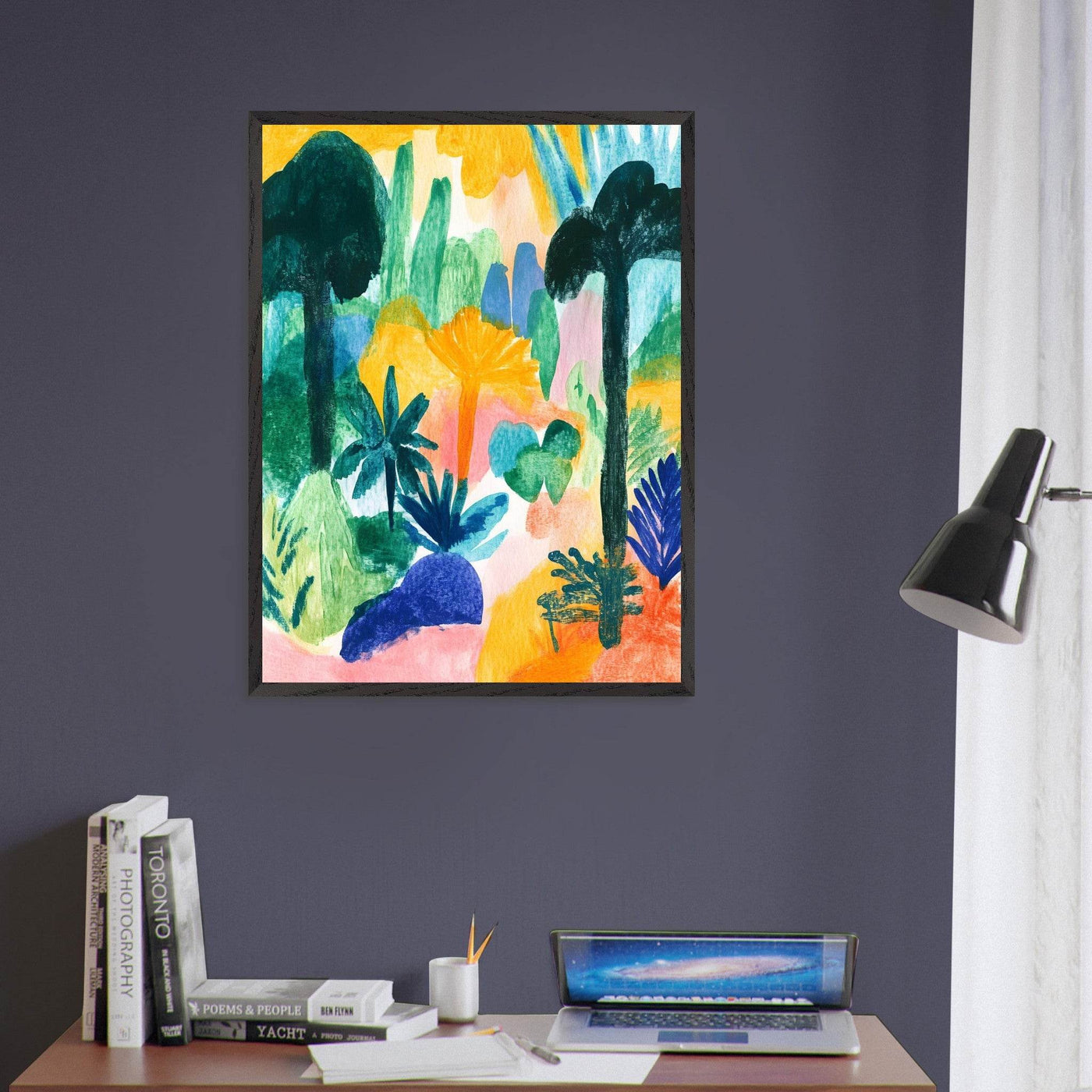 Abstract Tropical - Vibrantwalls