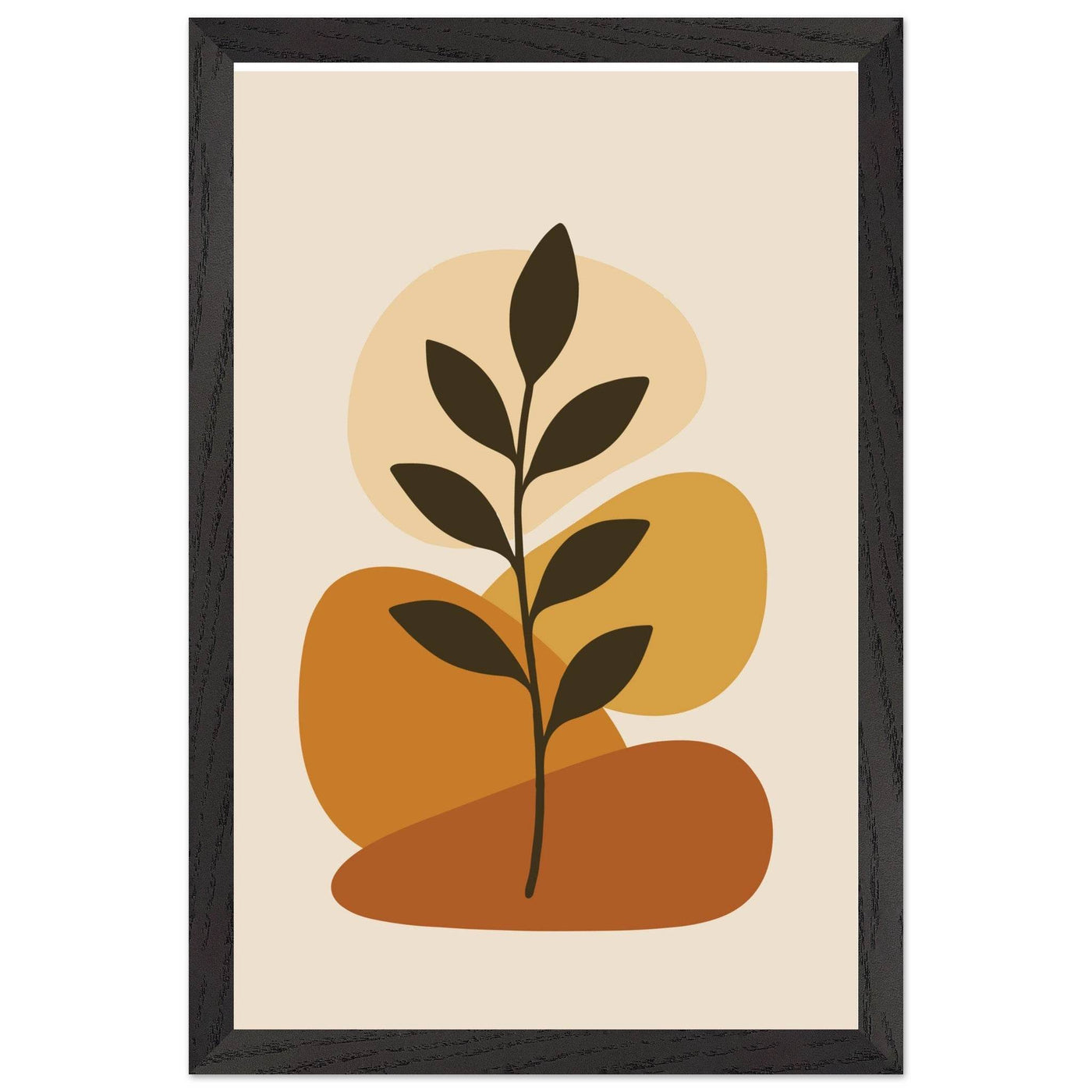 Modern Abstract Plant - Vibrantwalls