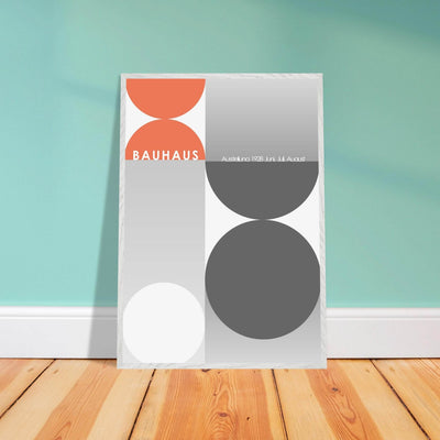 Bauhaus-Style Abstract Geometric - Vibrantwalls