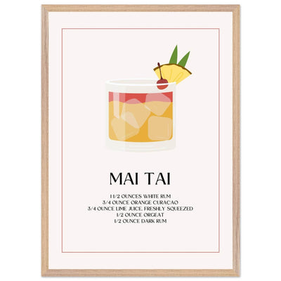 Mai Tai Cocktail Recipe - Vibrantwalls