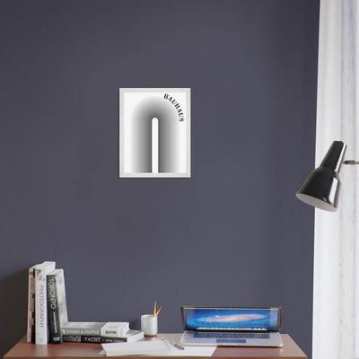 Bauhaus-Style Gradient Arch - Vibrantwalls