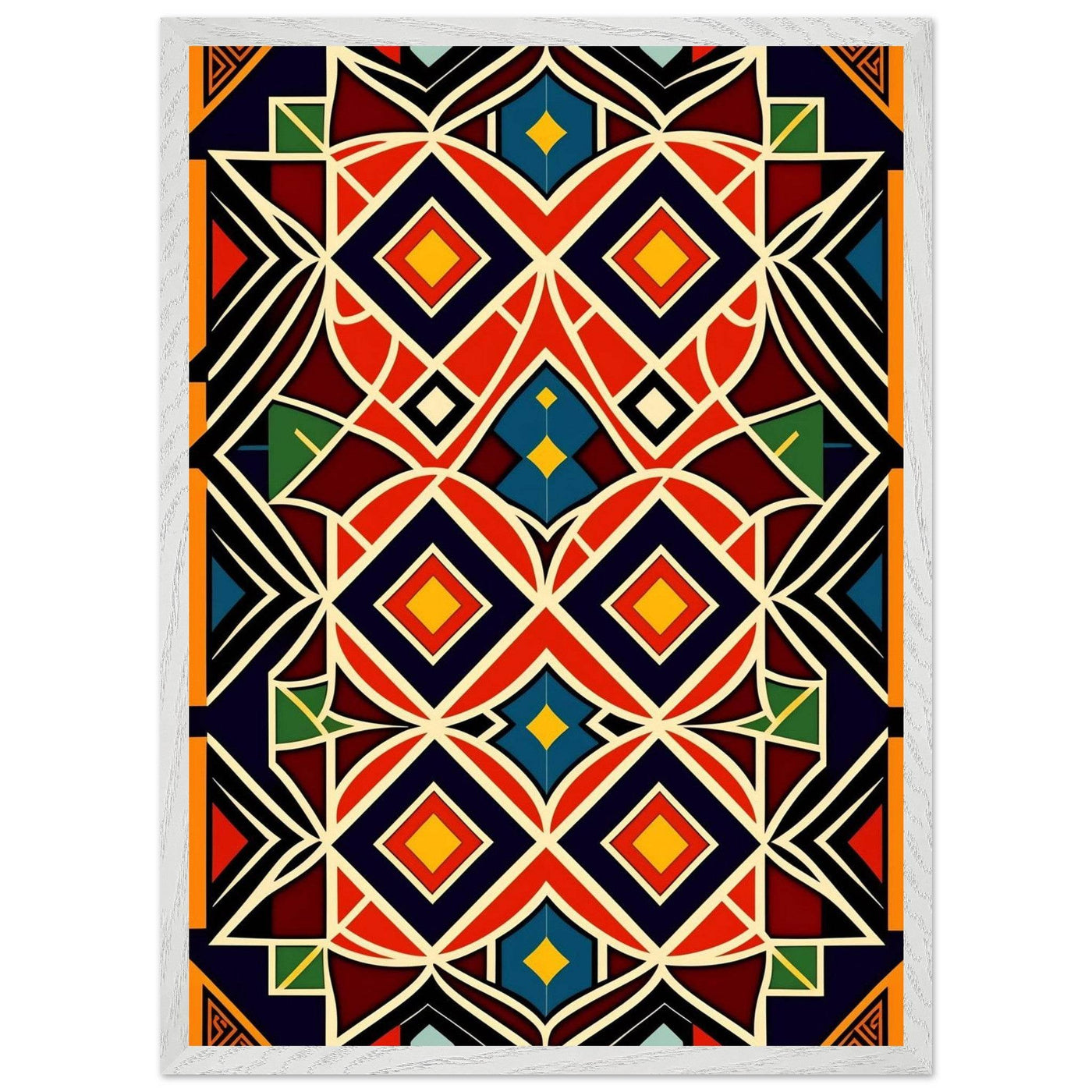Abstract Geometric Wall Decor - Unique Boho Art for Contemporary Spaces - Vibrantwalls