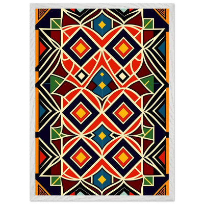 Abstract Geometric Wall Decor - Unique Boho Art for Contemporary Spaces - Vibrantwalls