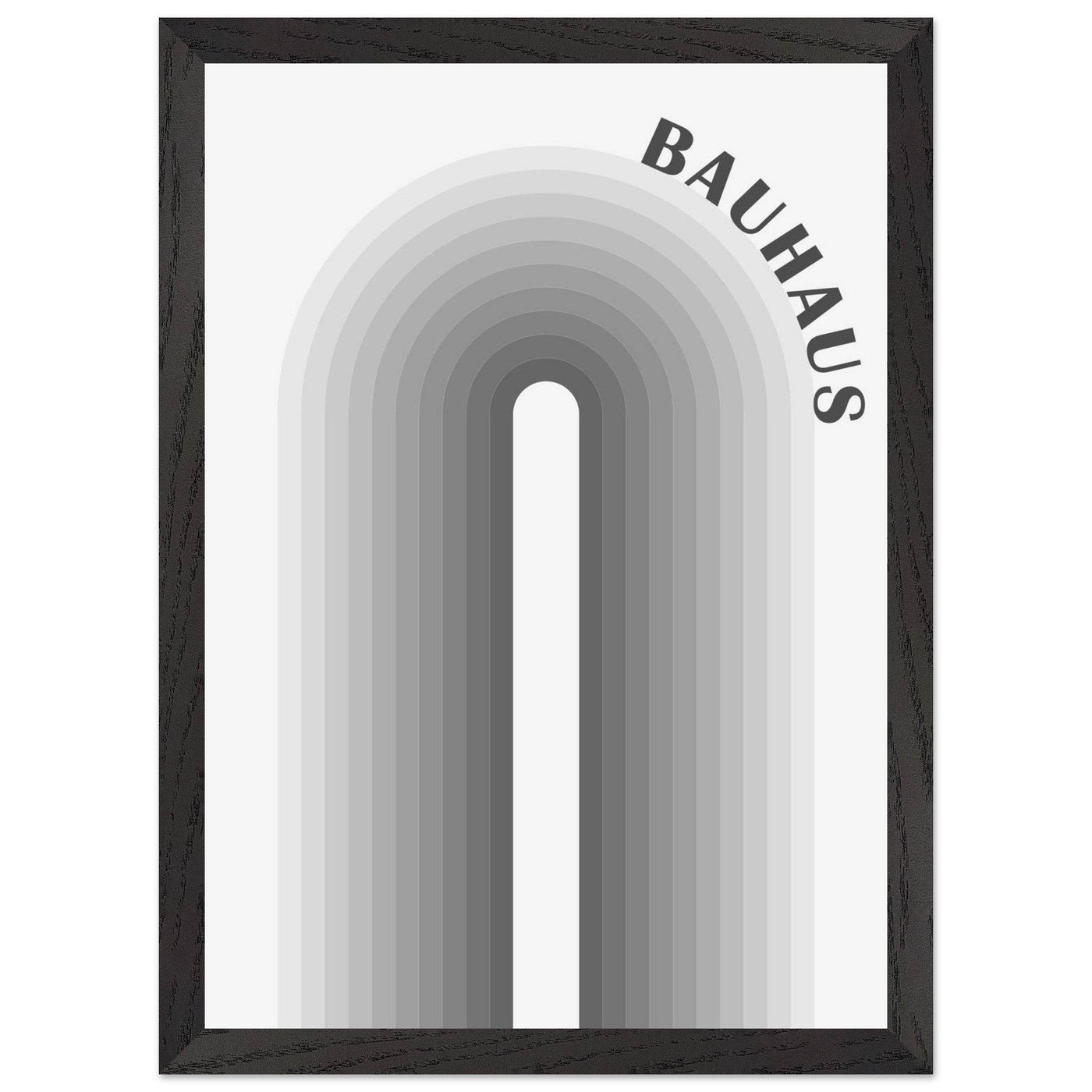 Bauhaus-Style Gradient Arch - Vibrantwalls