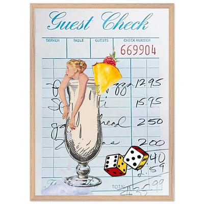 Retro Bar & Cocktail Chic: Gin & Tonic - Vibrantwalls