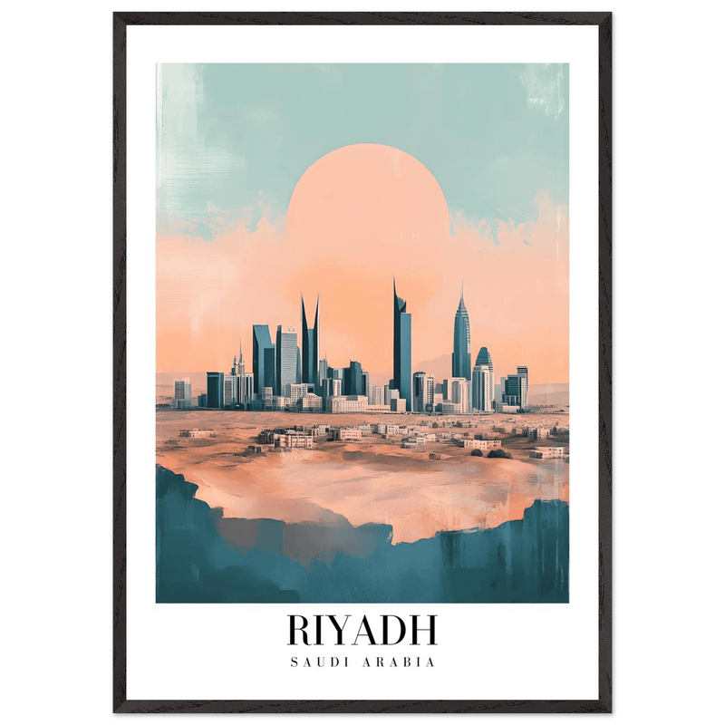 Riyadh Saudi Arabia Wall Art - Vibrantwalls