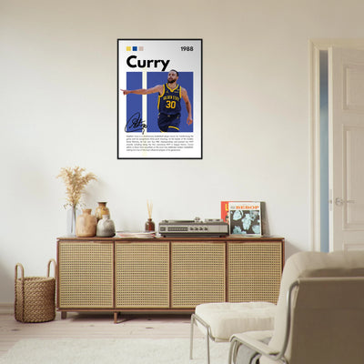 Stephen Curry Chef Curry Warriors Framed Poster Vibrantwalls