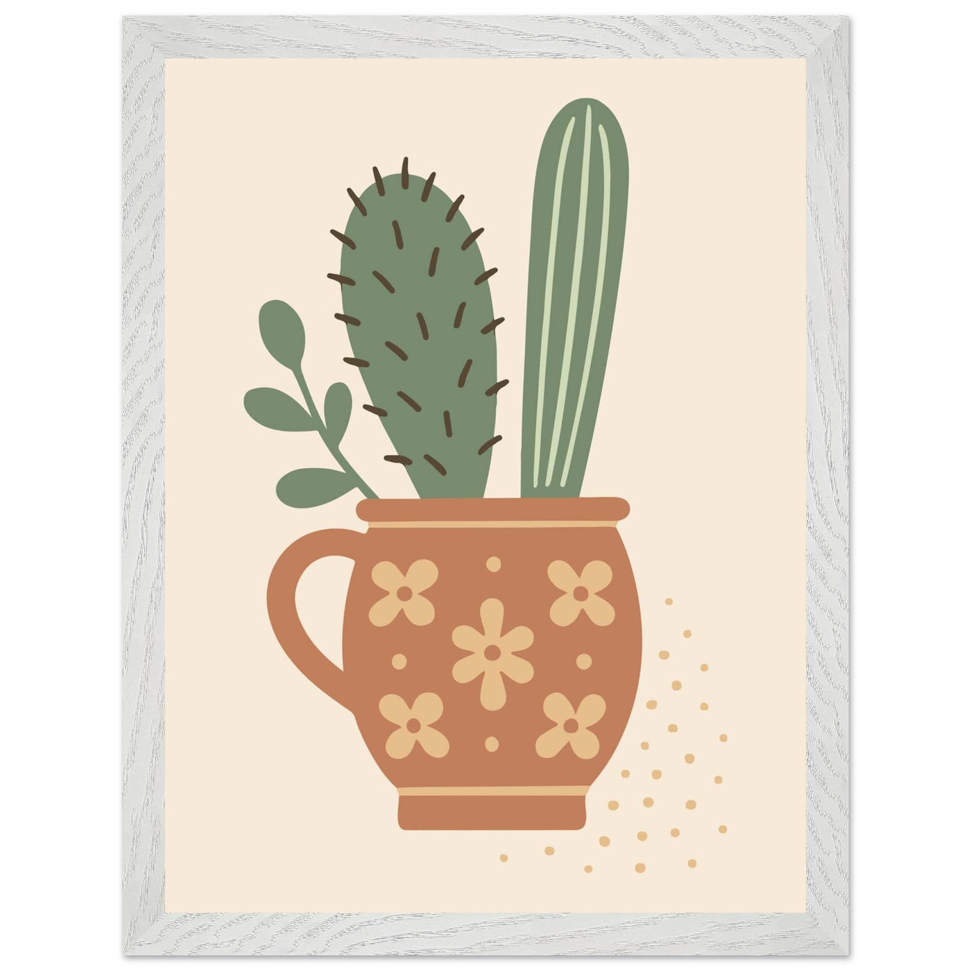 Cactus Bouquet - Vibrantwalls