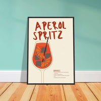 Aperol Spritz Italian Cocktail Wall Art - Vibrantwalls